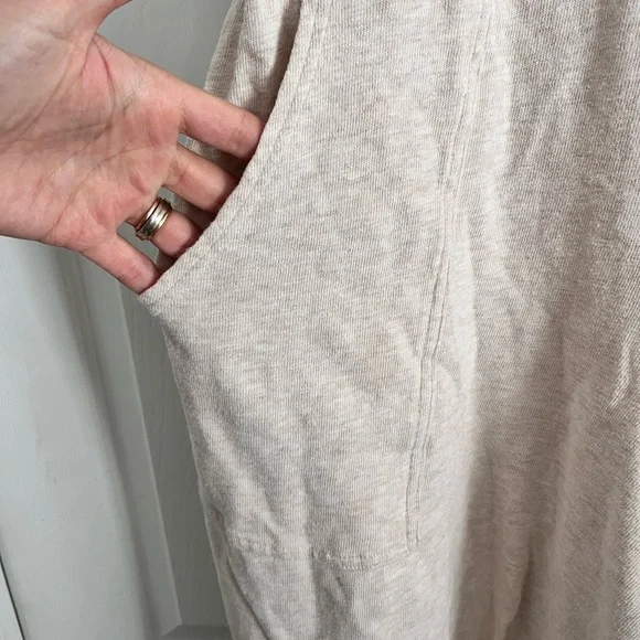 American Eagle Outfitters 100% Cotton Neutral Jumpsuit - Size Small - Picture 2 of 7